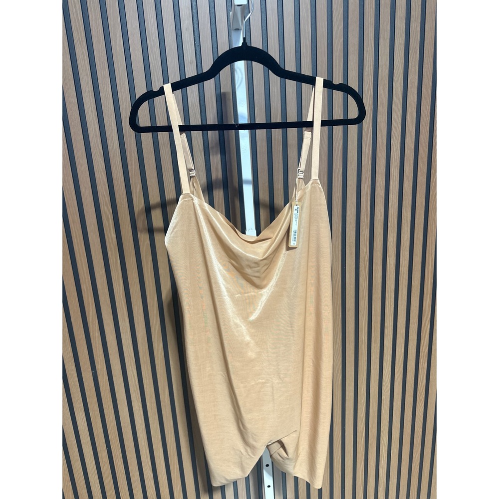 SKIMS NWT Simply Bare Low Back Mid Thigh Bodysuit - 4X
